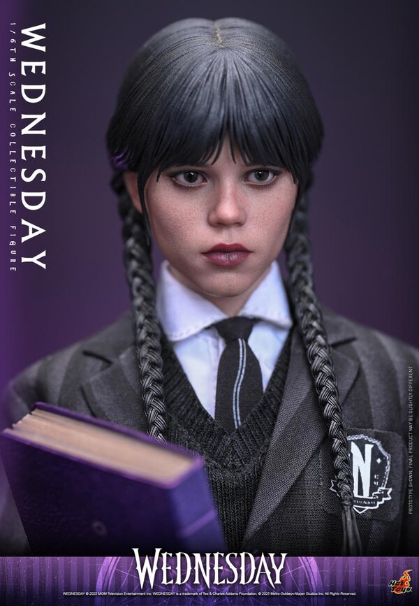 Wednesday Addams from the front view