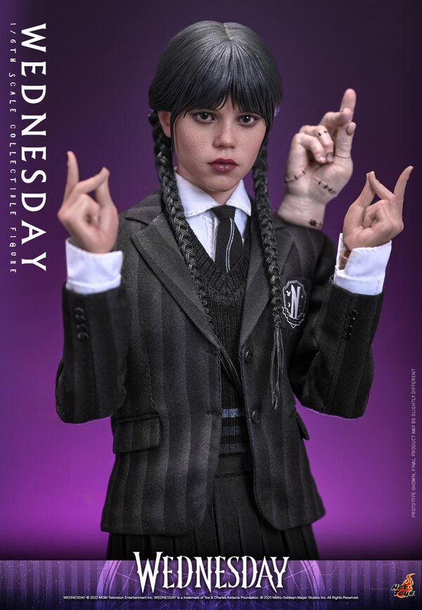 Wednesday Addams in classic pose