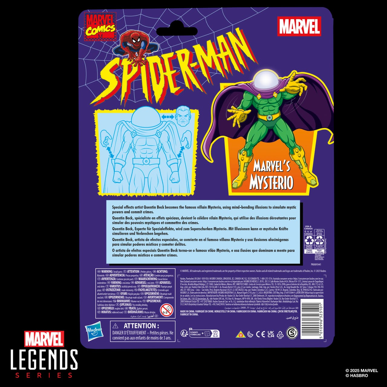 Mysterio Figure Package