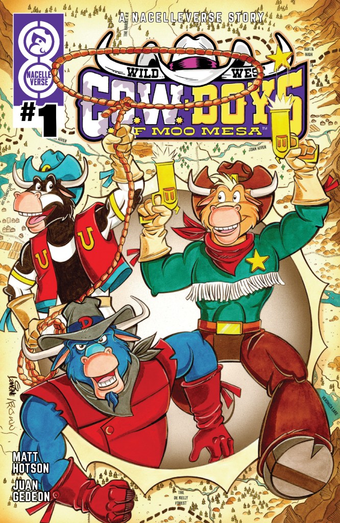 Wild West C.O.W.-Boys of Moo Mesa Issue 1 Variant Cover