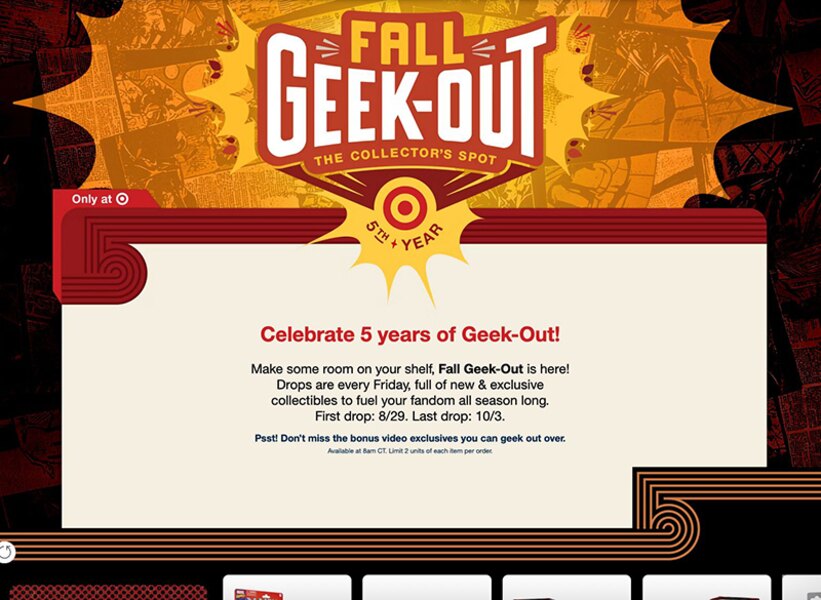 Target Fall Geek-Out 2025 Announcement