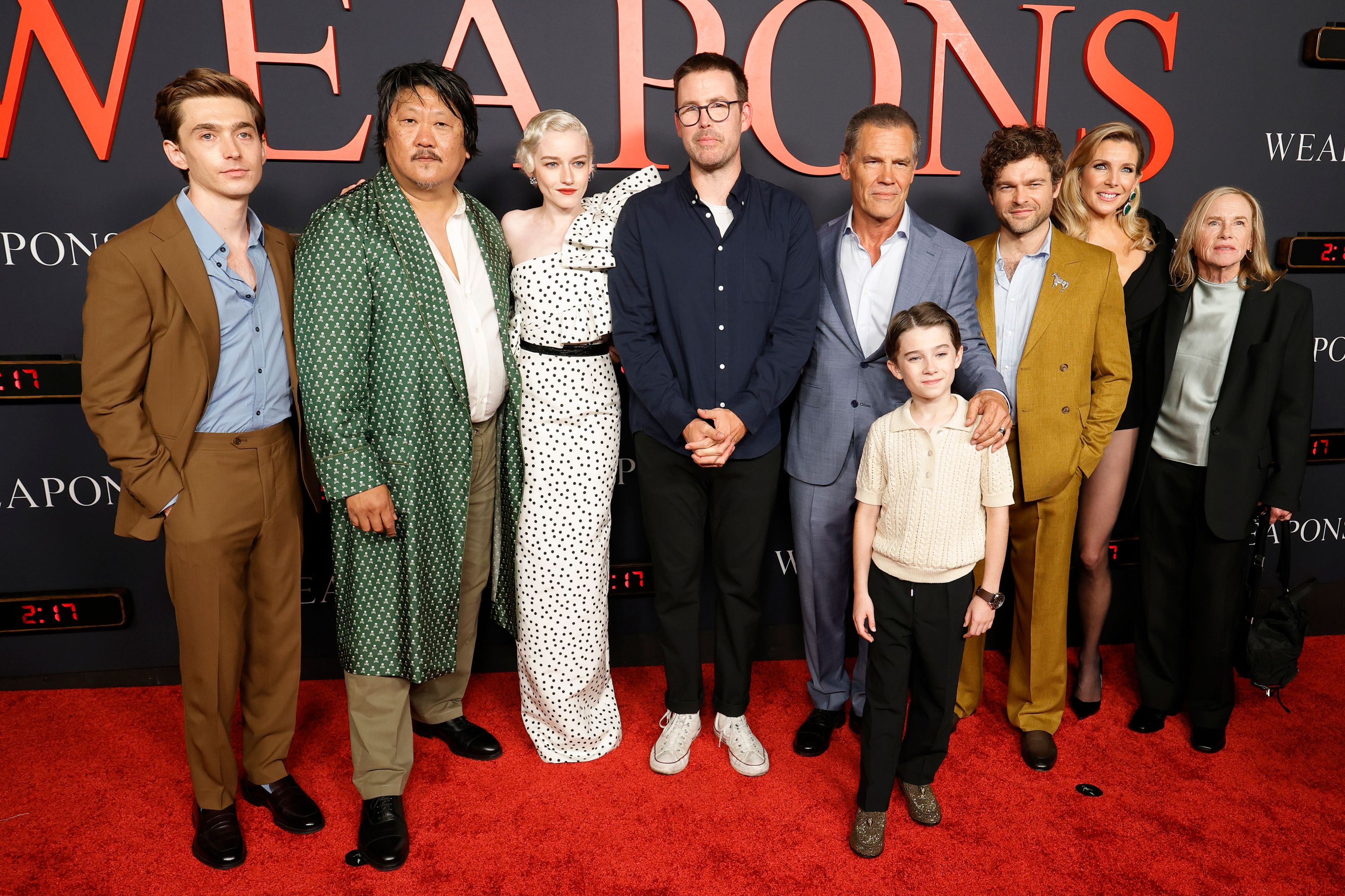 Cast at L.A. premiere