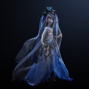 Monster High Skullector Corpse Bride Premium Packaging