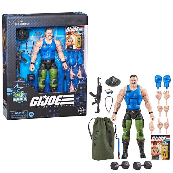 Image of G.I. Joe Classified Mad Marauders Sgt. Slaughter Figure 12