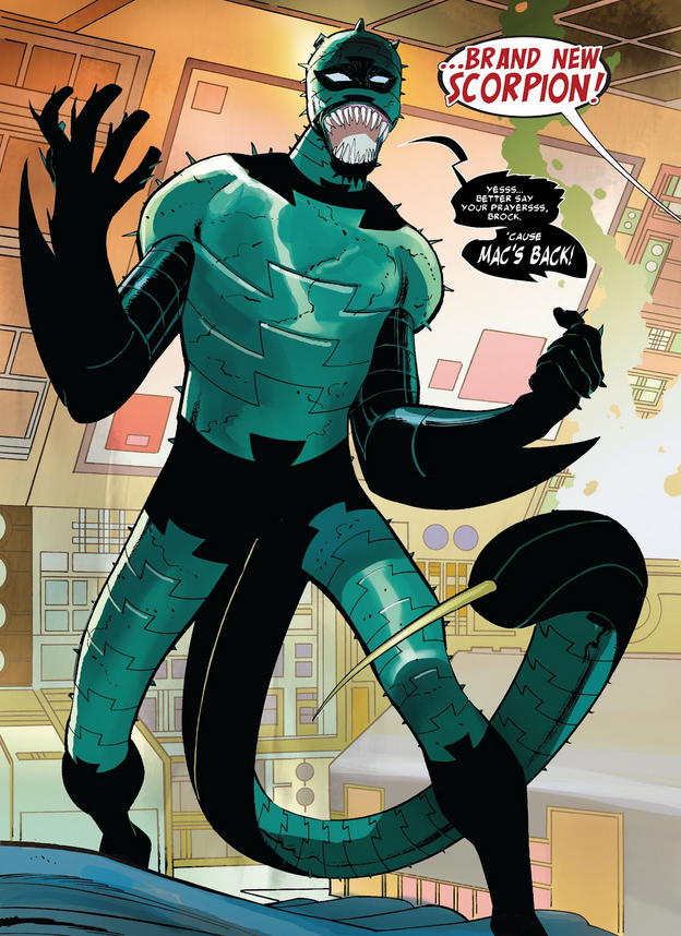 Gargan as Scorpion