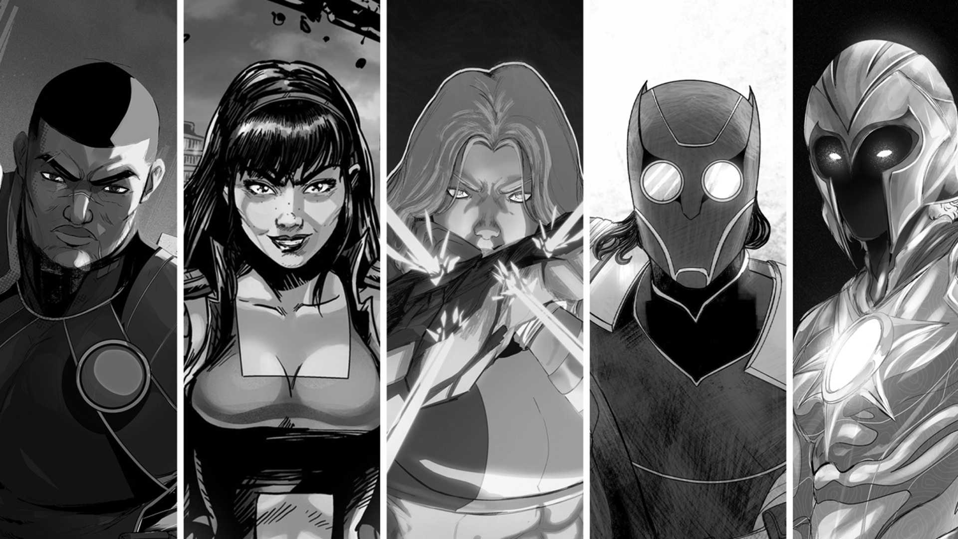 Summit Comics Characters