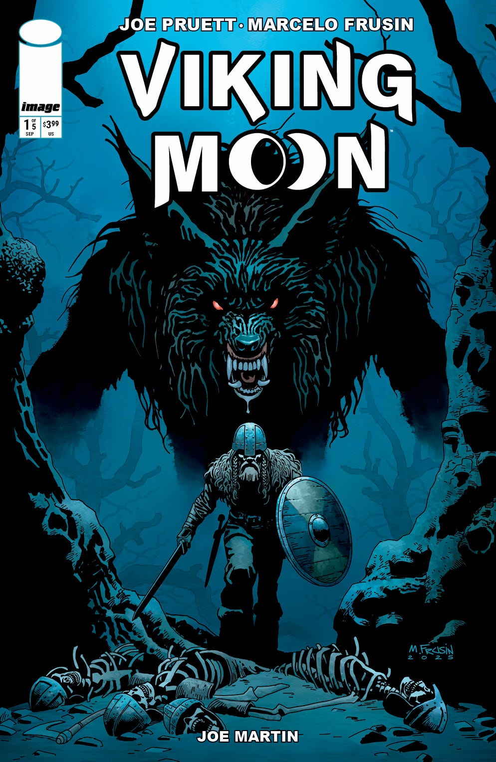 Viking Moon Artwork
