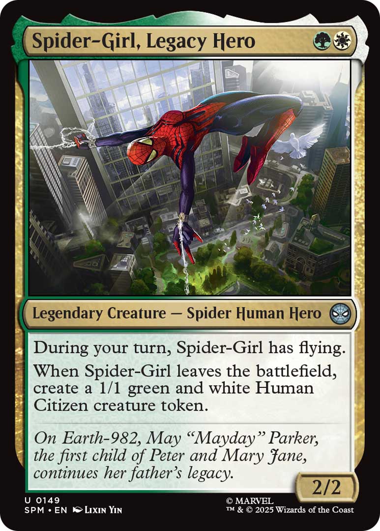 Spider-Girl Card