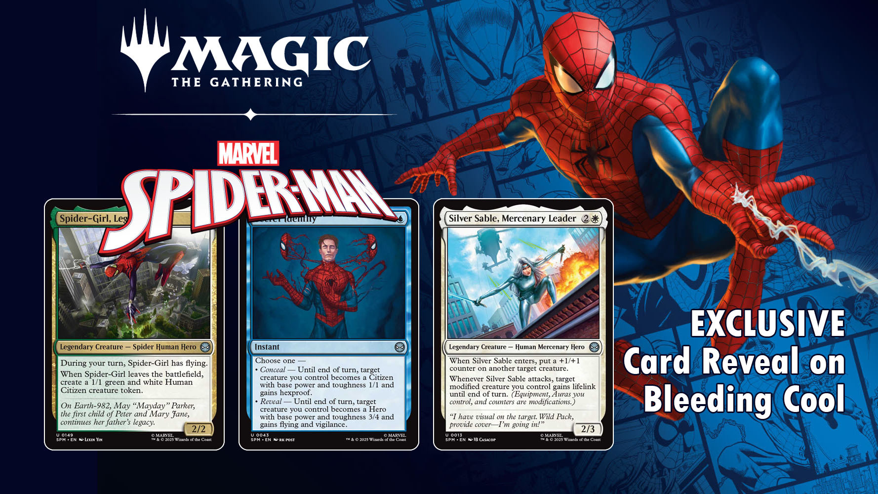 Three New Magic: The Gathering Spider-Man Cards Unveiled