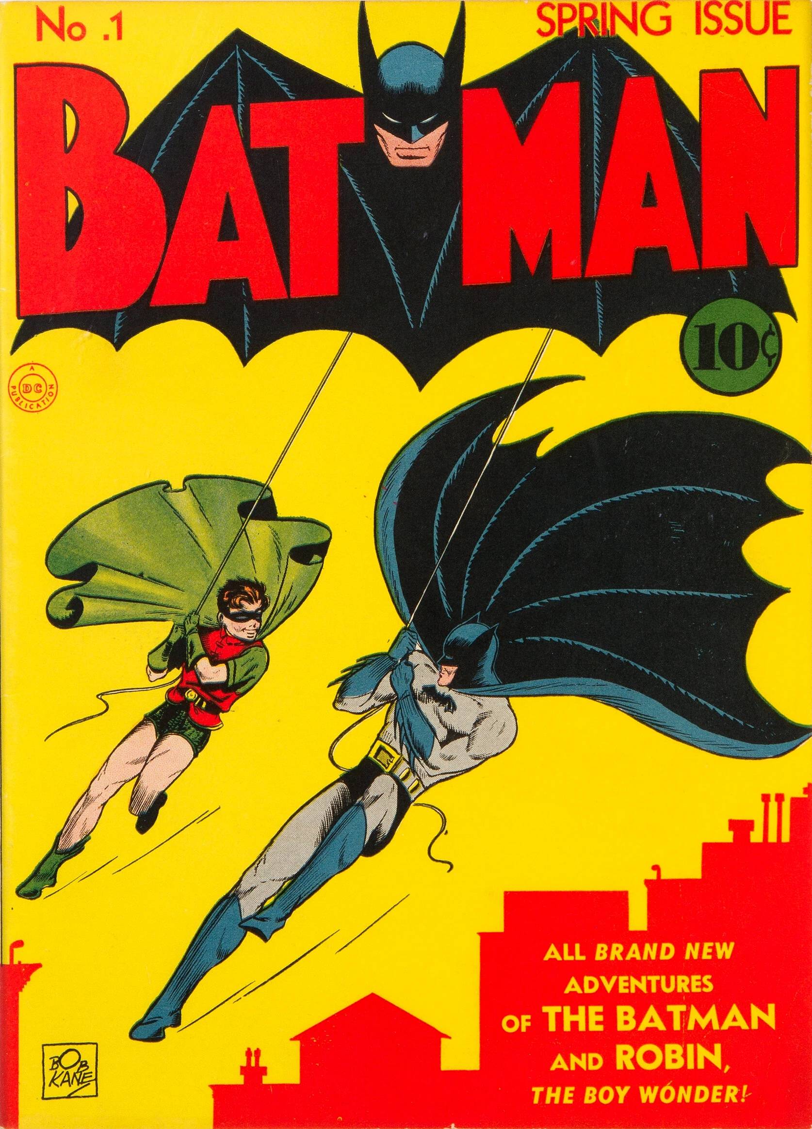 The cover to Batman issue #1