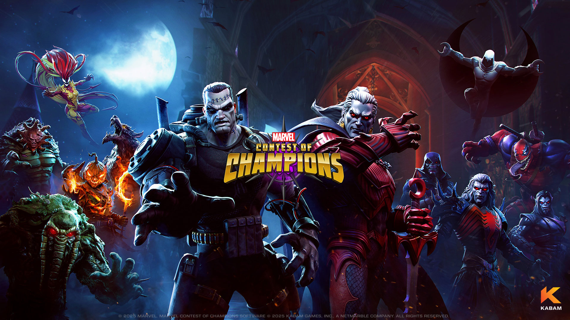 Marvel Contest of Champions Dracula and Franken-Castle