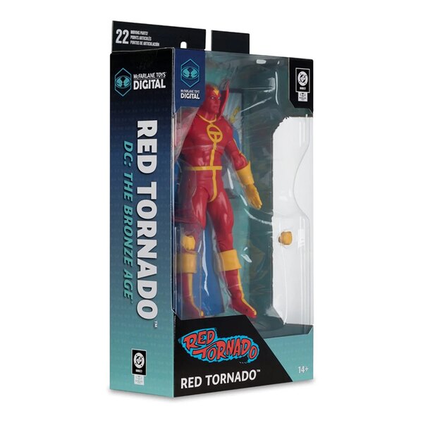 McFarlane Toys Red Tornado Display