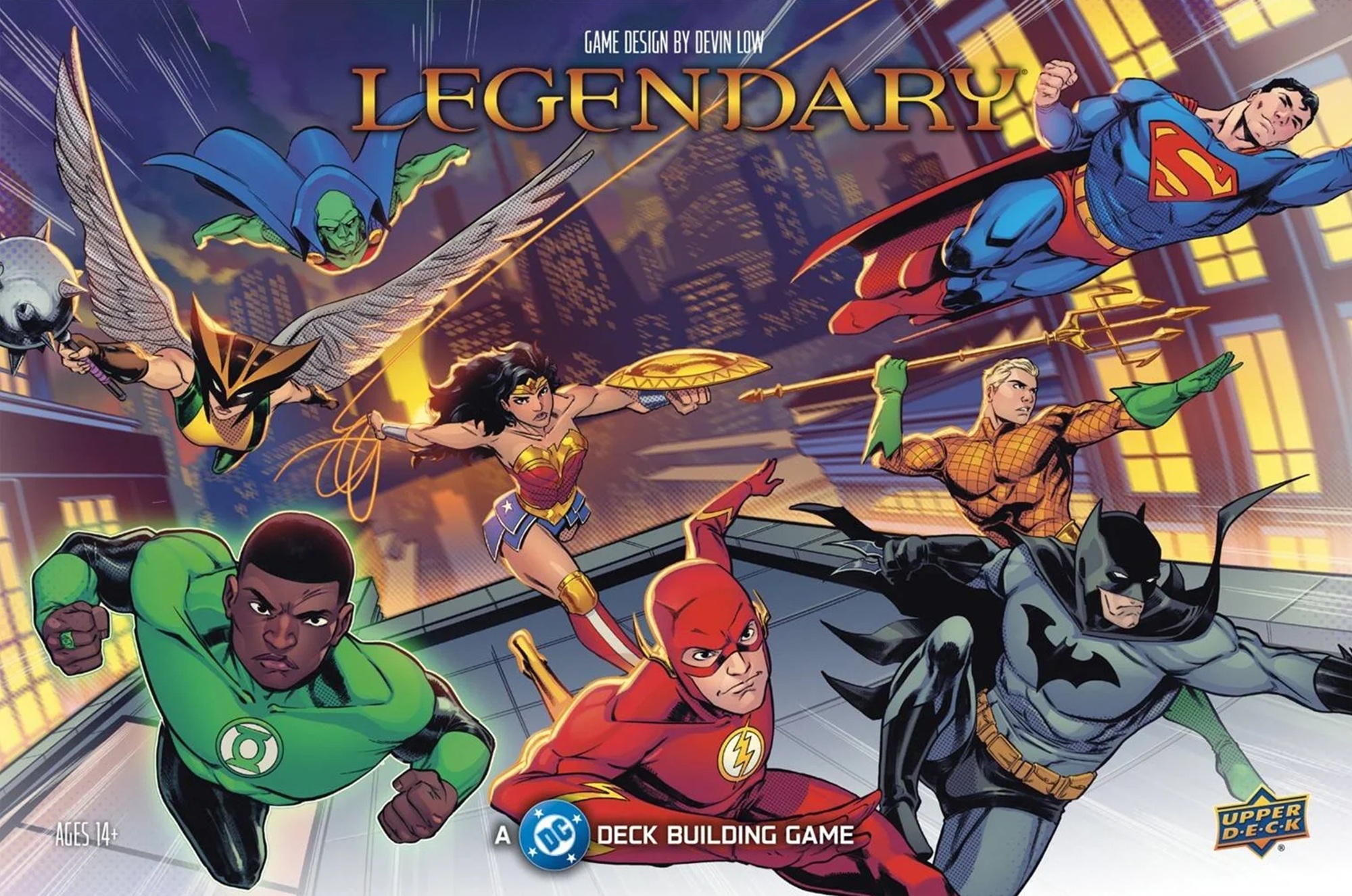 Upper Deck Announces Legendary: A DC Deck-Building Game