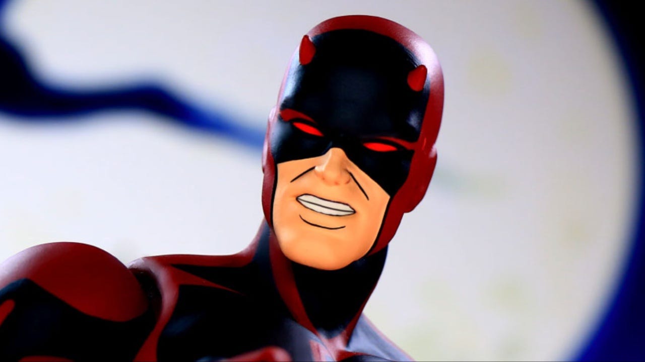 Mondo's new Daredevil figure and poster for NYCC 2025
