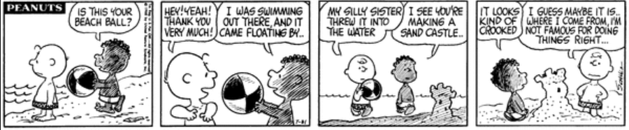 Franklin's first strip