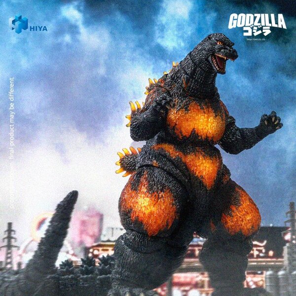 Hiya Toys Exquisite Basic Series Godzilla vs. Destoroyah (1995) - Burning Godzilla Figure