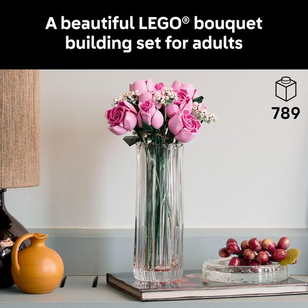 LEGO Botanicals 10374 Bouquet of Pink Roses