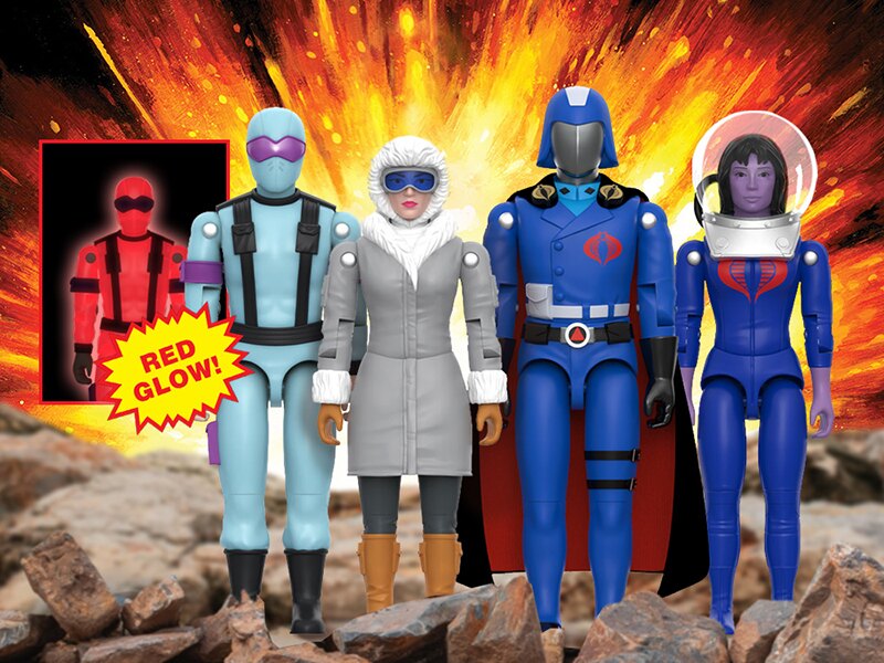 Pre-Order Alert: Super7 G.I. Joe ReAction+ Wave 6 Figures