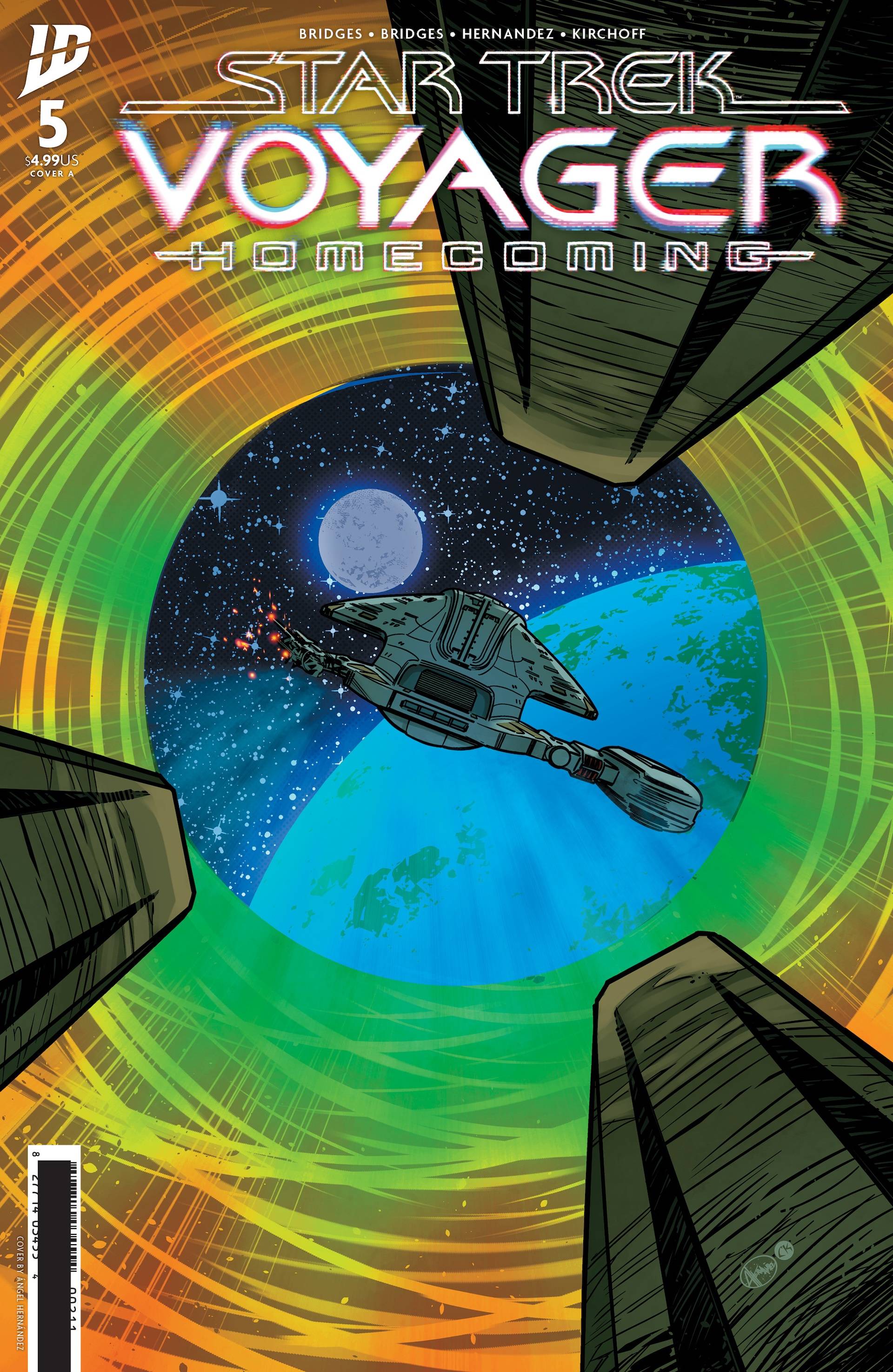 STAR TREK VOYAGER - HOMECOMING #5 Cover A Angel Hernandez