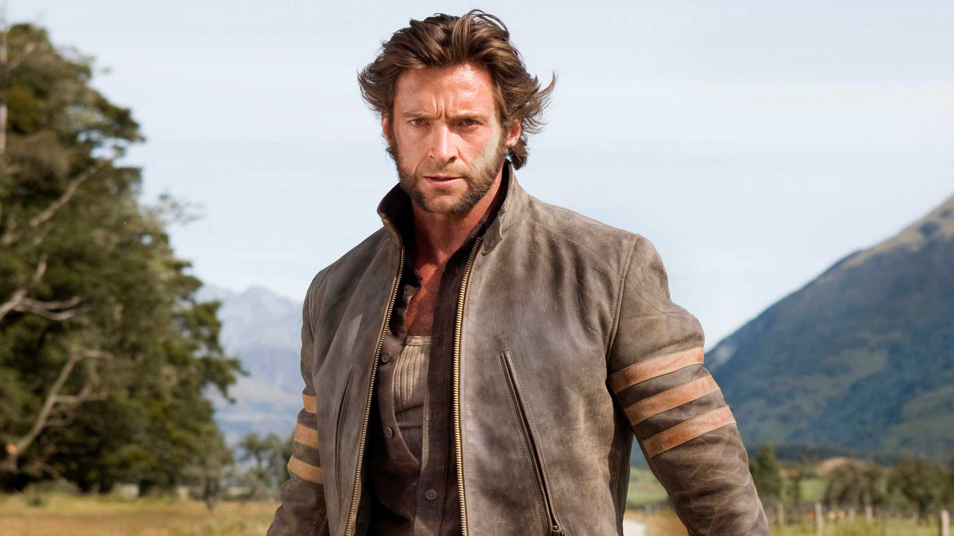 Hugh Jackman poses as Logan in X-Men Origins: Wolverine