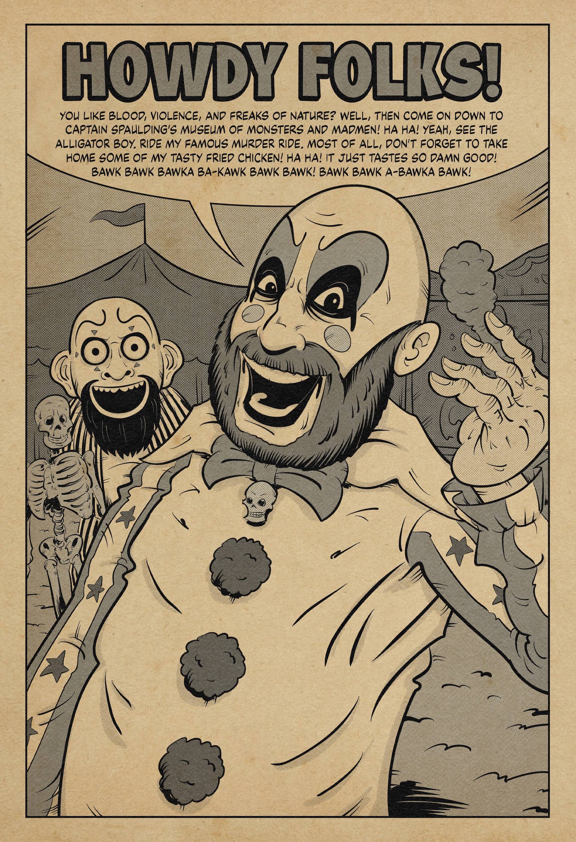 House Of 1000 Corpses Graphic Novel Image