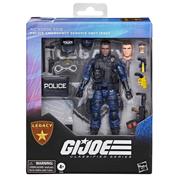 Hasbro G.I. Joe Classified Series Legacy Collection Police Emergency Service Unit (ESU) Action Figure Marked Down On Amazon