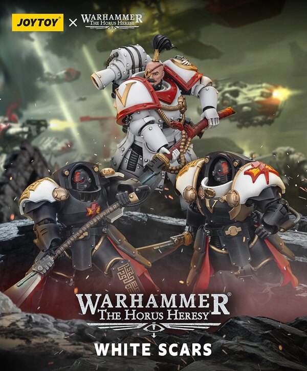 Pre-Order Alert: JoyToy Warhammer 40K White Scars 1/18 Scale Action Figures