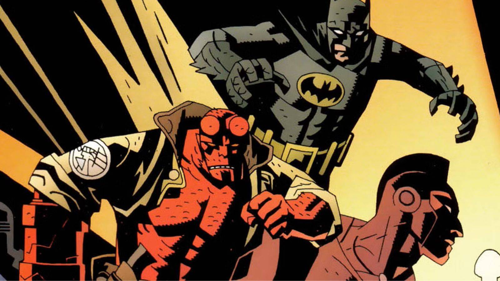 Batman, Hellboy and Starman together in their miniseries