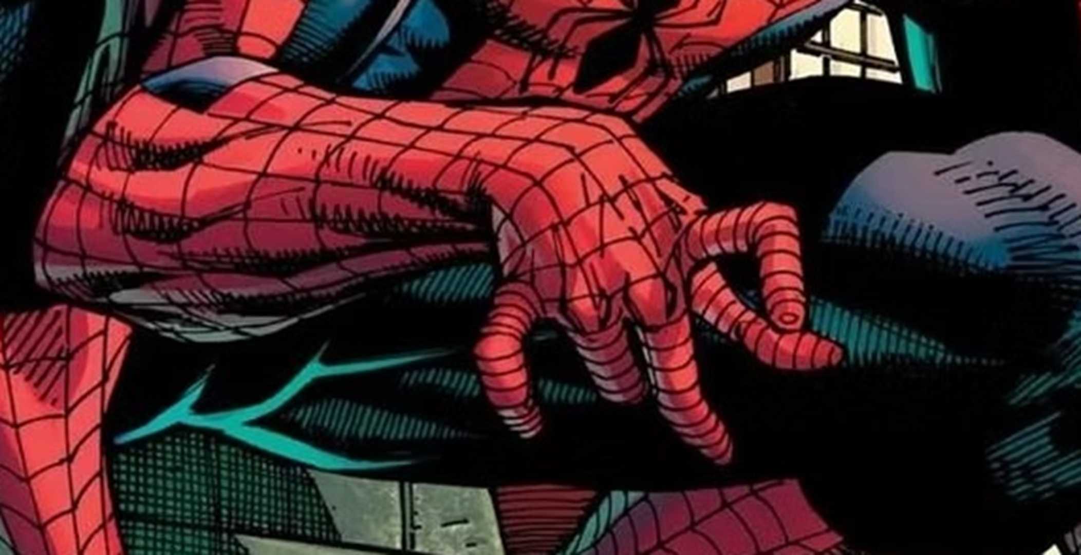 Spider-Man's hands look weird