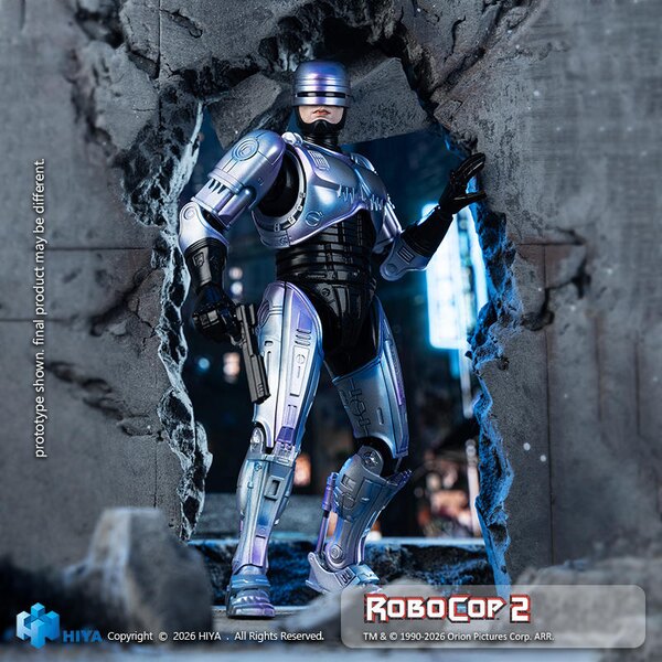 Pre-Order Alert: Hiya Toys Exquisite Super Series Robocop 2 - Robocop 1/12 Scale Action Figure