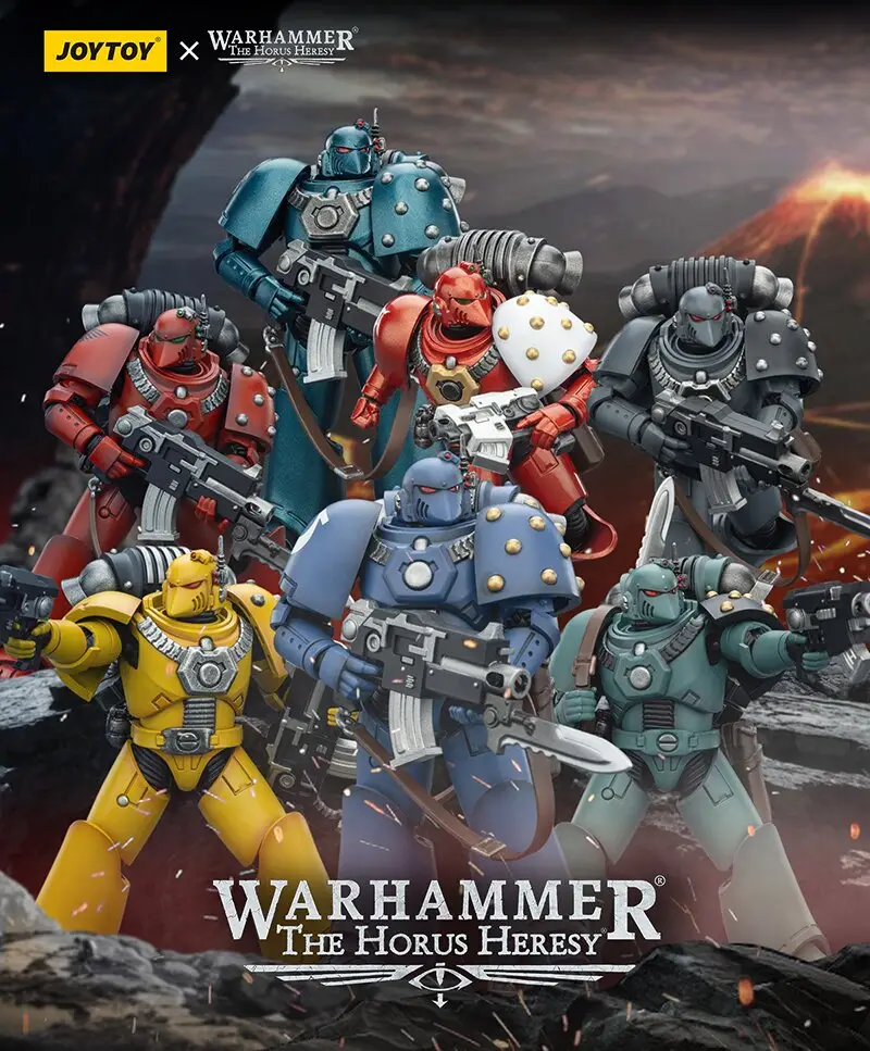 Pre-Order Alert: JoyToy Warhammer 40K MKVl Tactical Legionary 1/18 Scale Action Figures