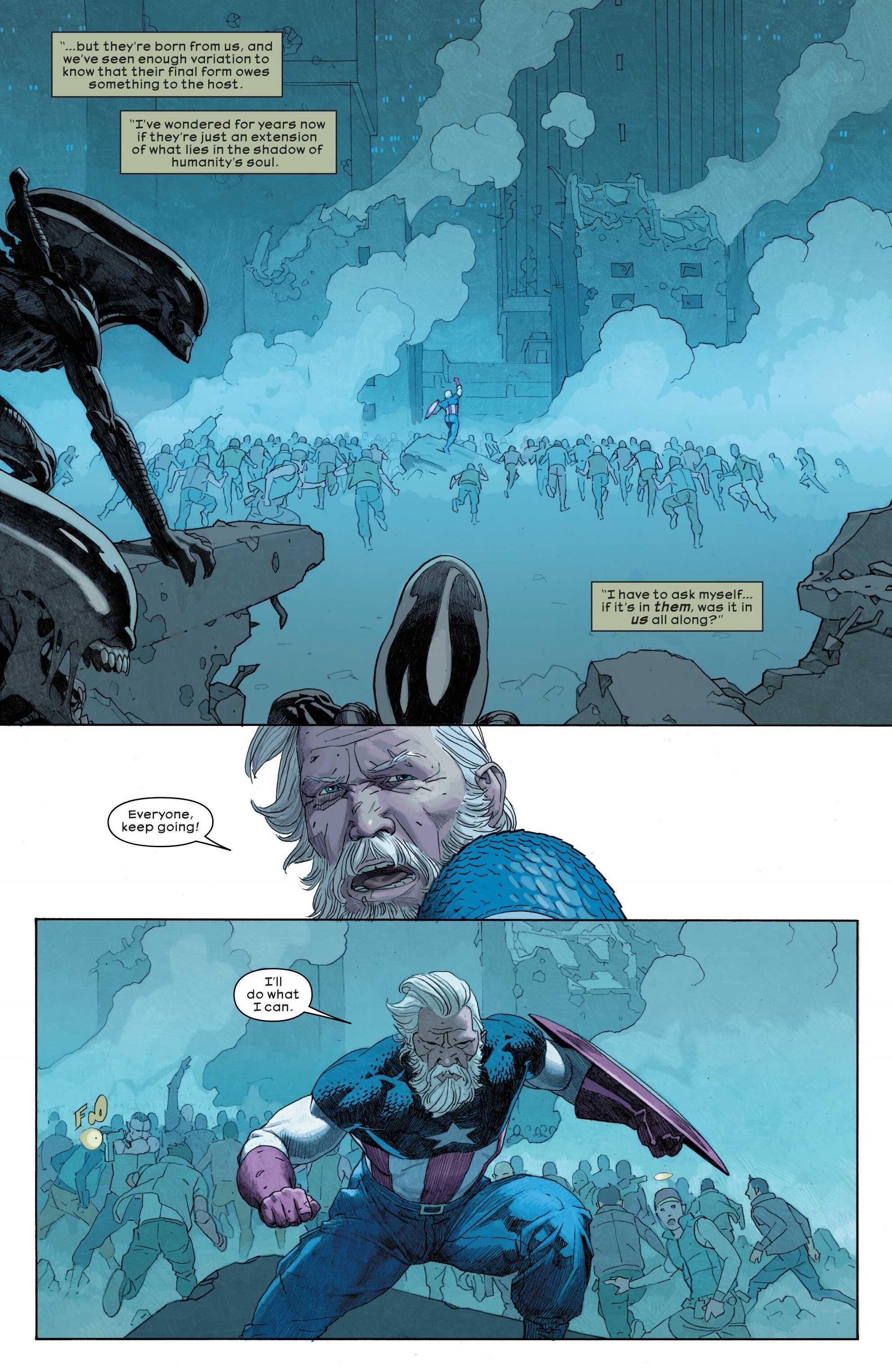 Captain America will hold them off