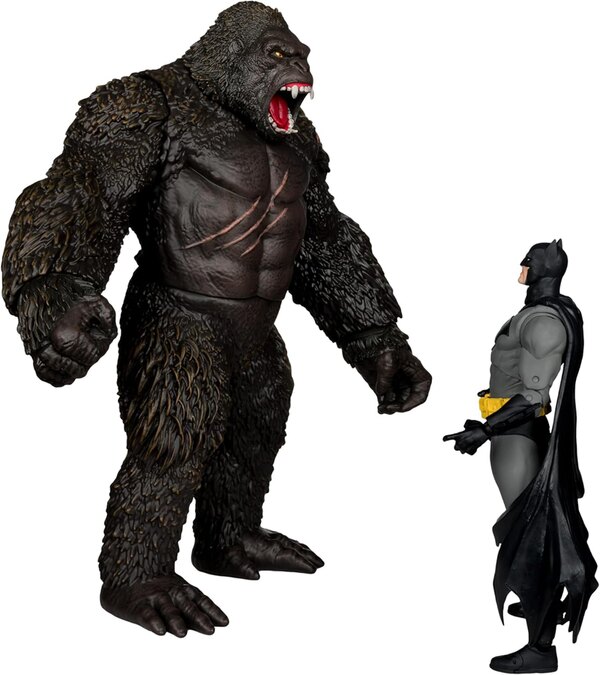 McFarlane DC Multiverse Batman vs. Kong (Justice League vs. Godzilla vs. Kong) 2pk Marked Down on Amazon