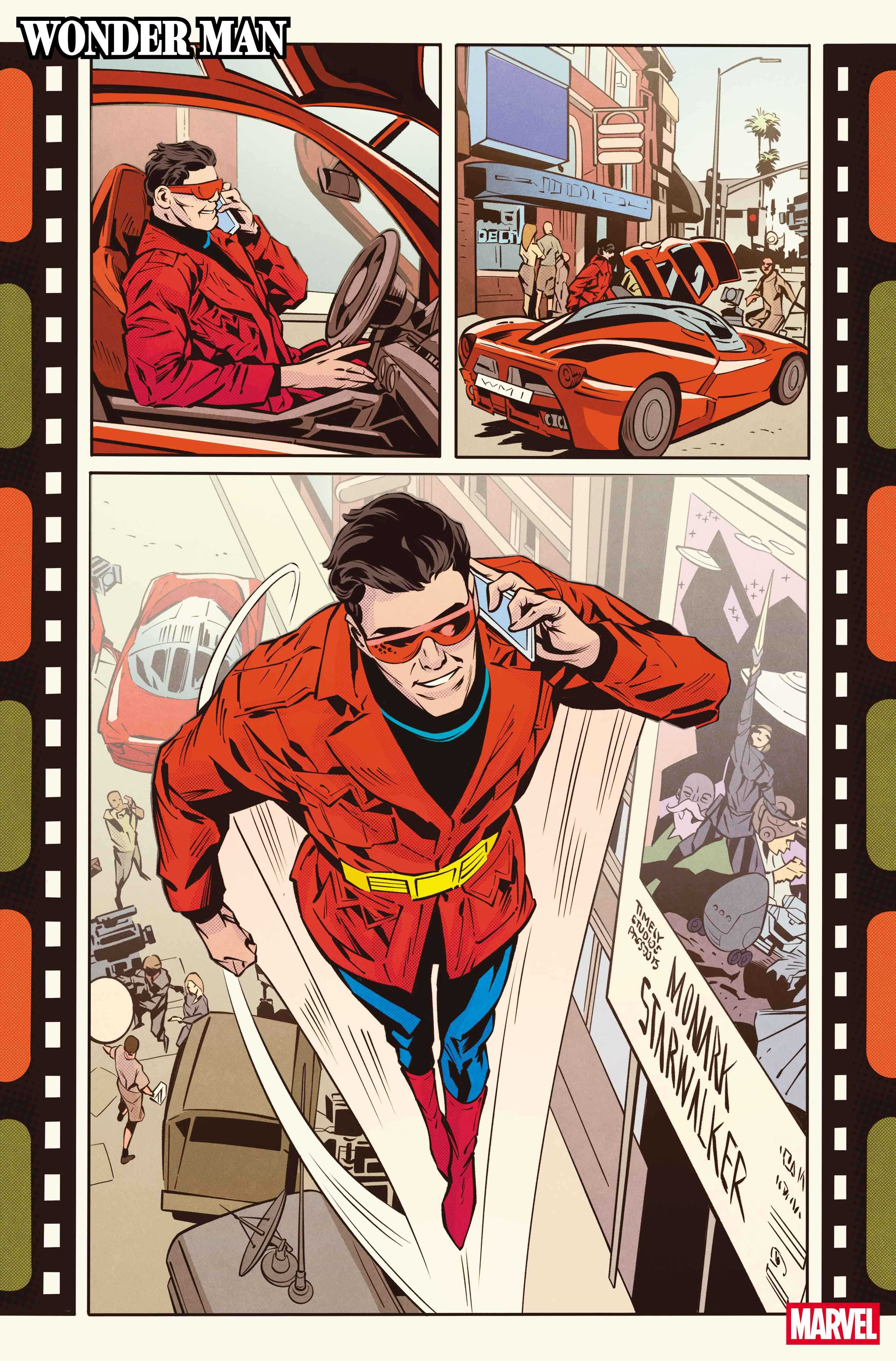 Wonder Man flies into action