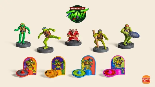 New Burger King TMNT Themed Kids Meal For February 2026