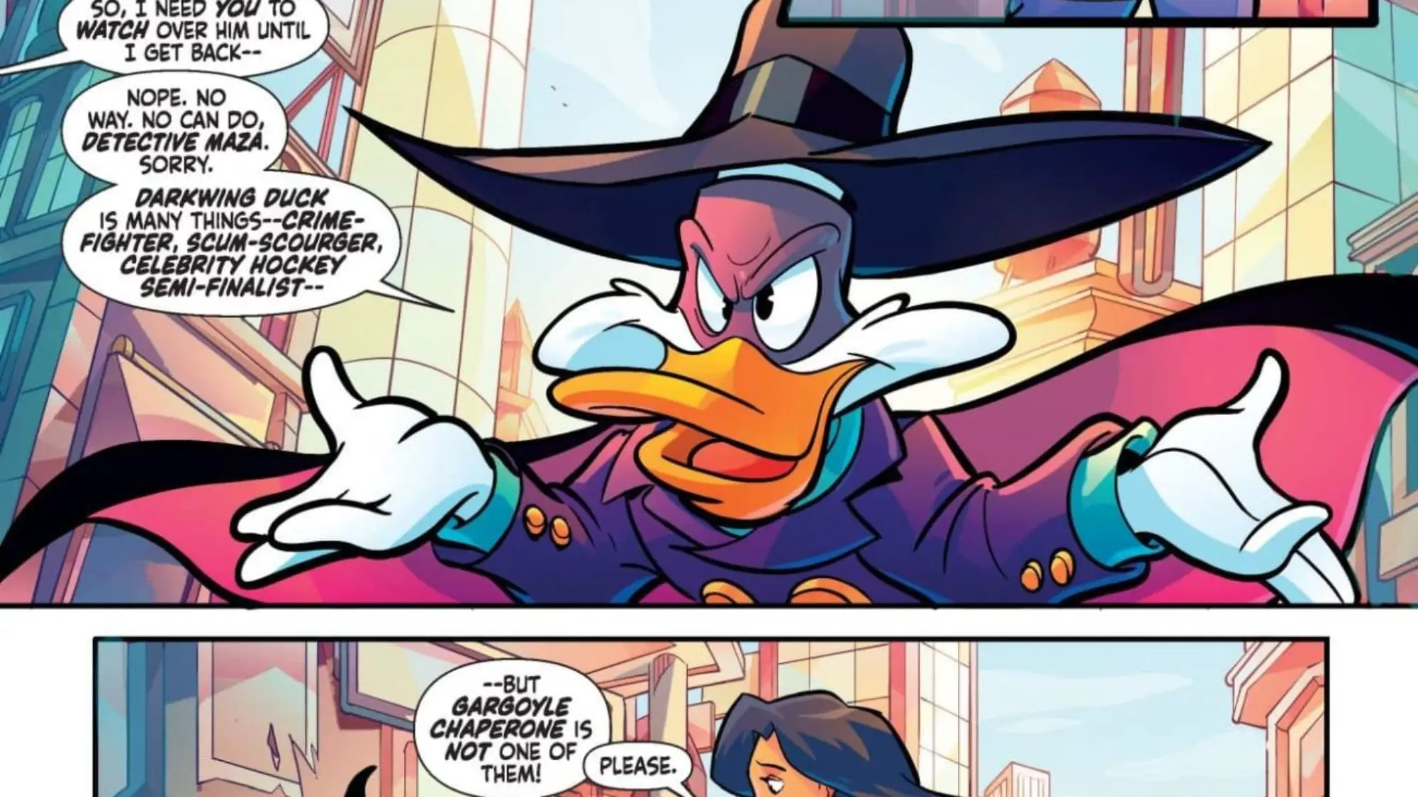 Gargoyles/Darkwing Duck #2 Preview: Demona