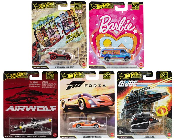 2026 Hot Wheels 1:64 Pop Culture Assortment With G.I. Joe H.I.S.S. Tank Available At EE