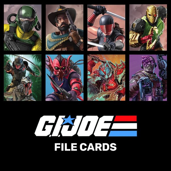 Hasbro G.I. Joe Classified Series File Cards