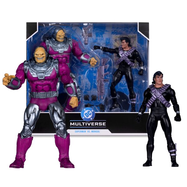 DC Multiverse Superman vs Mongul (Return of Superman) 2 Pack Official Images