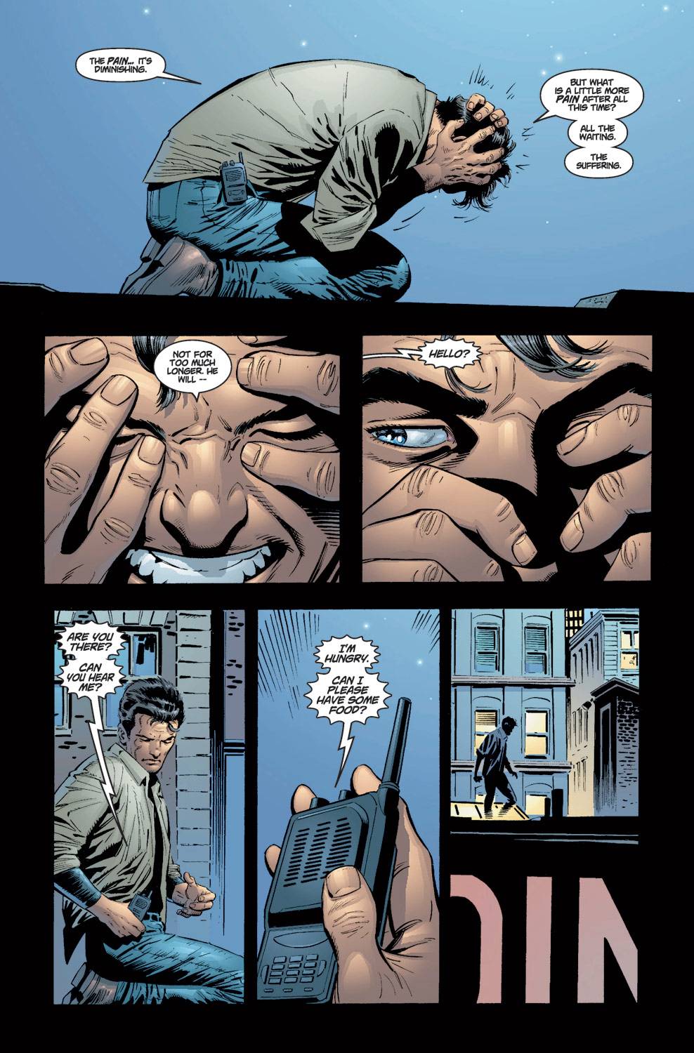 A man has a headache