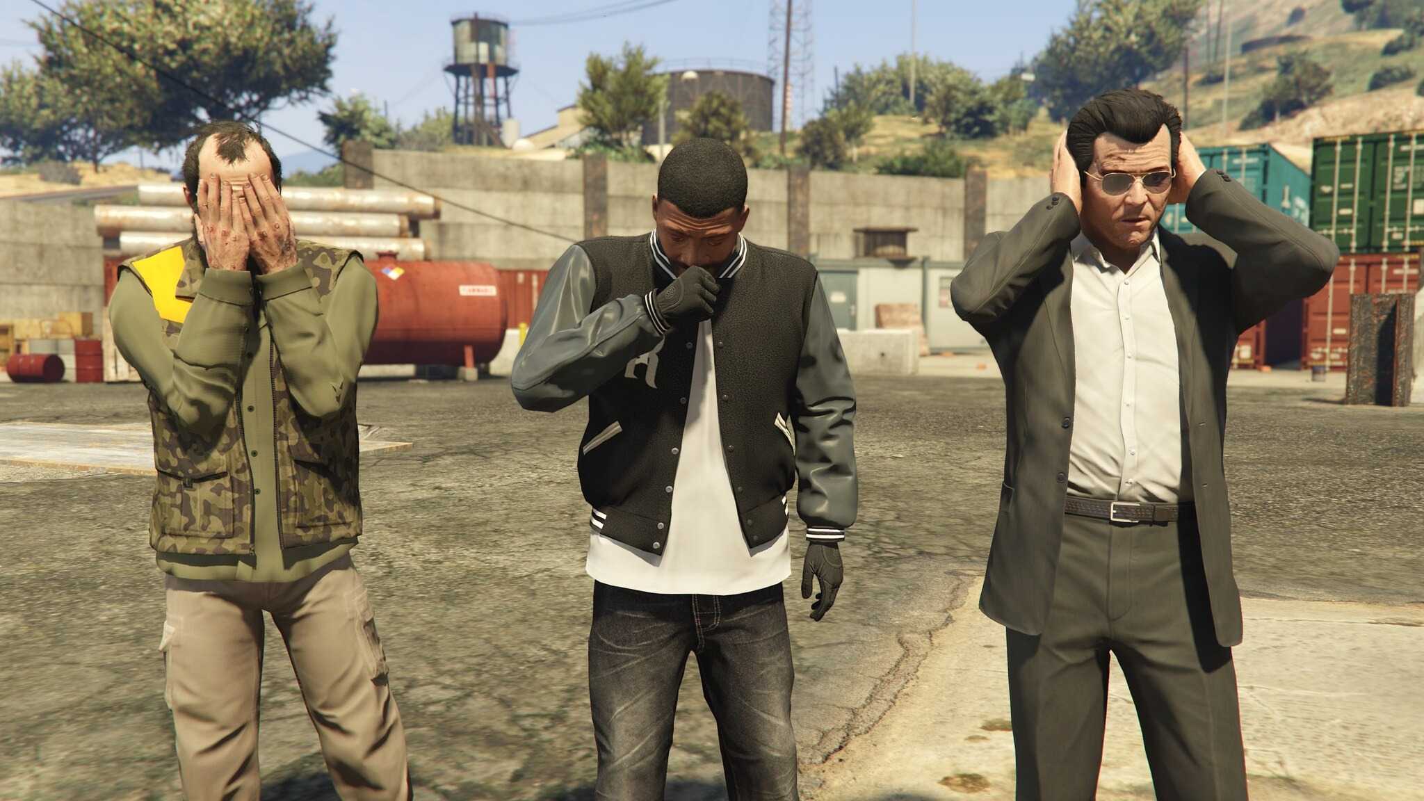 GTA V see no evil speak no evil hear no evil