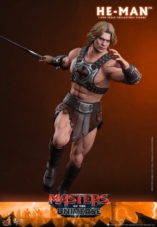 Close-up of He-Man action figure
