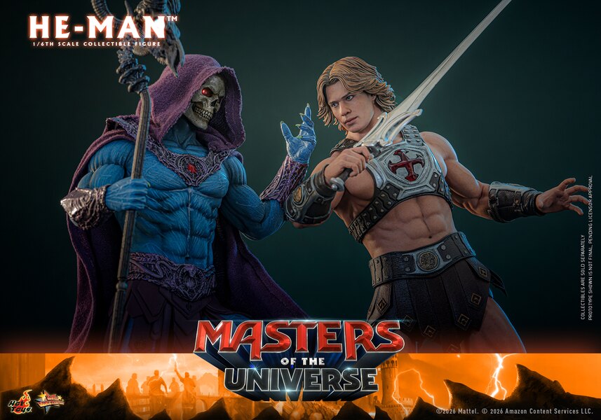 Complete He-Man figure package