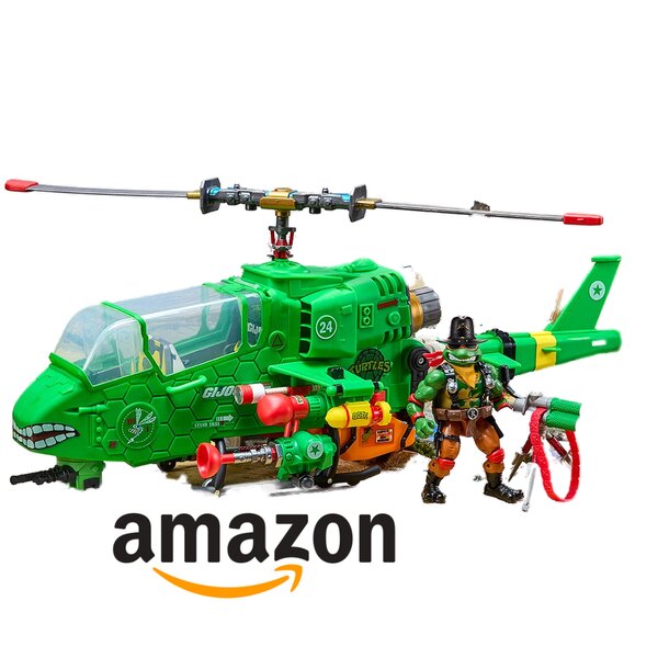 Playmates Teenage Mutant Ninja Turtles x G.I. Joe Crossover Toys