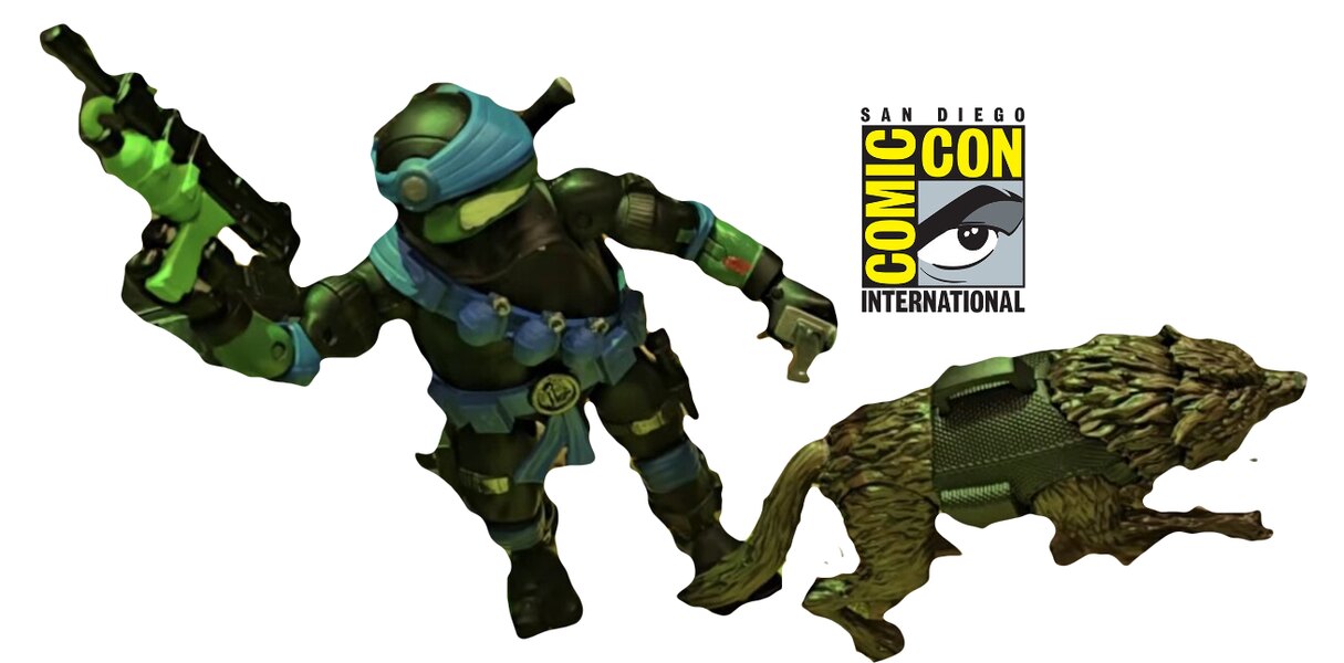 Playmates Teenage Mutant Ninja Turtles x G.I. Joe Crossover Toys