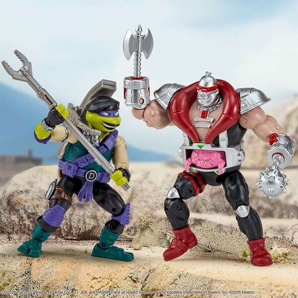 Playmates Teenage Mutant Ninja Turtles x G.I. Joe Crossover Toys