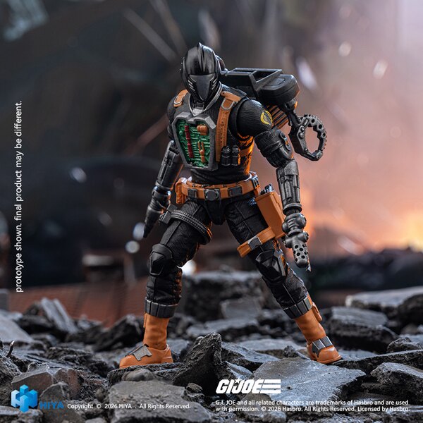 G.I. Joe B.A.T. figure back view