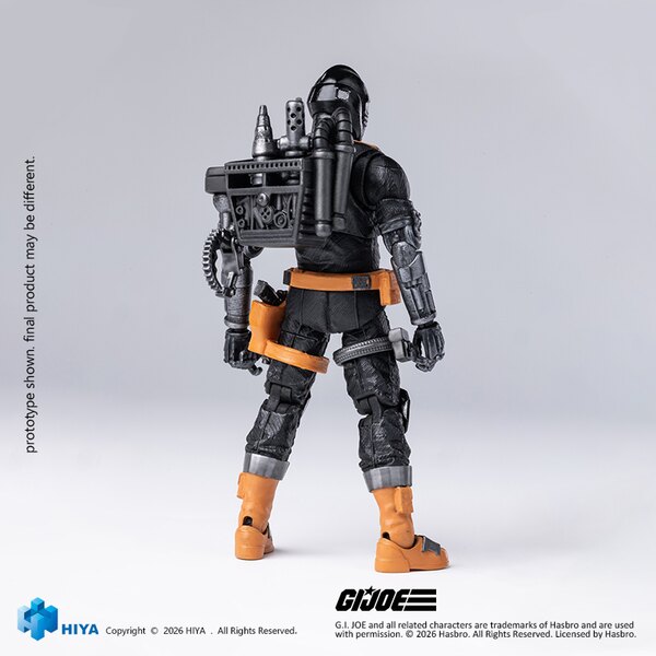 G.I. Joe B.A.T. figure on display