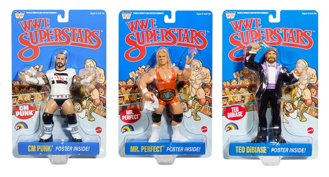 Mattel WWE LJN Series 4 CM Punk, Mr. Perfect and Ted Dibiase Figures Revealed