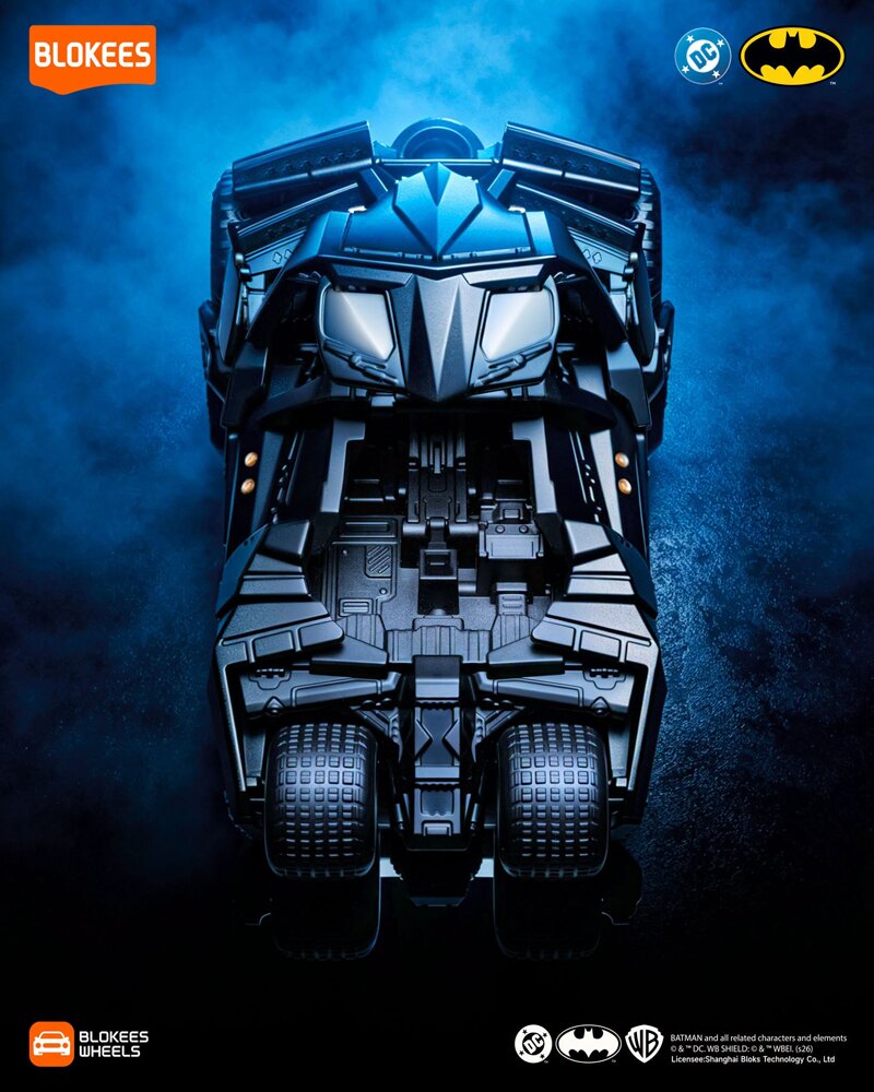 Blokees Wheels Batman E02: The Dark Knight Batmobile Announced